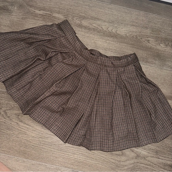 Girls Zara Plaid Skort - Picture 2 of 3